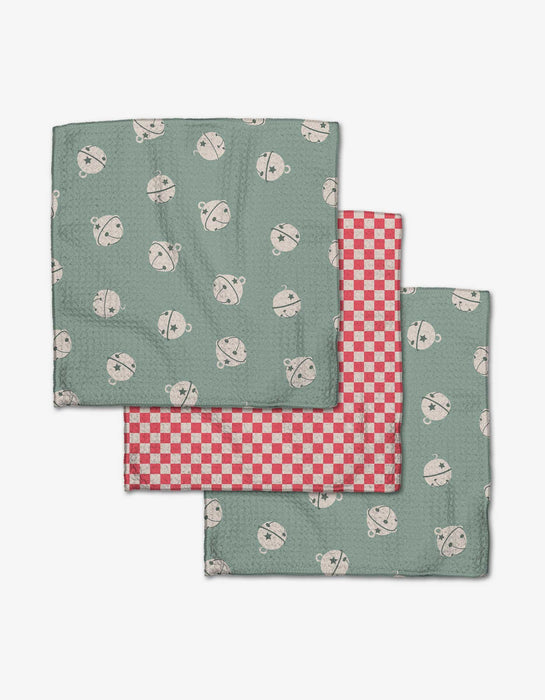 Geometry • Jingle Check Dishcloth Set - 10x10