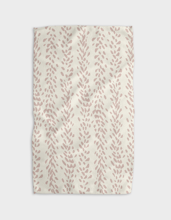 Geometry • Reeds Printed Sunset Tea Towel - 18x30