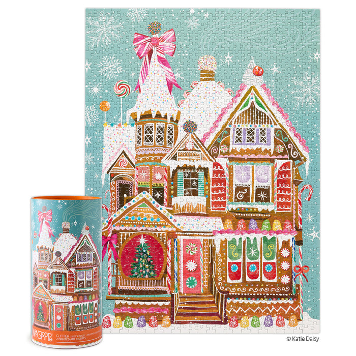 Gingerbread House Puzzle - 1000 Piece