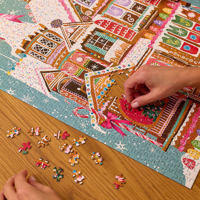 Gingerbread House Puzzle - 1000 Piece