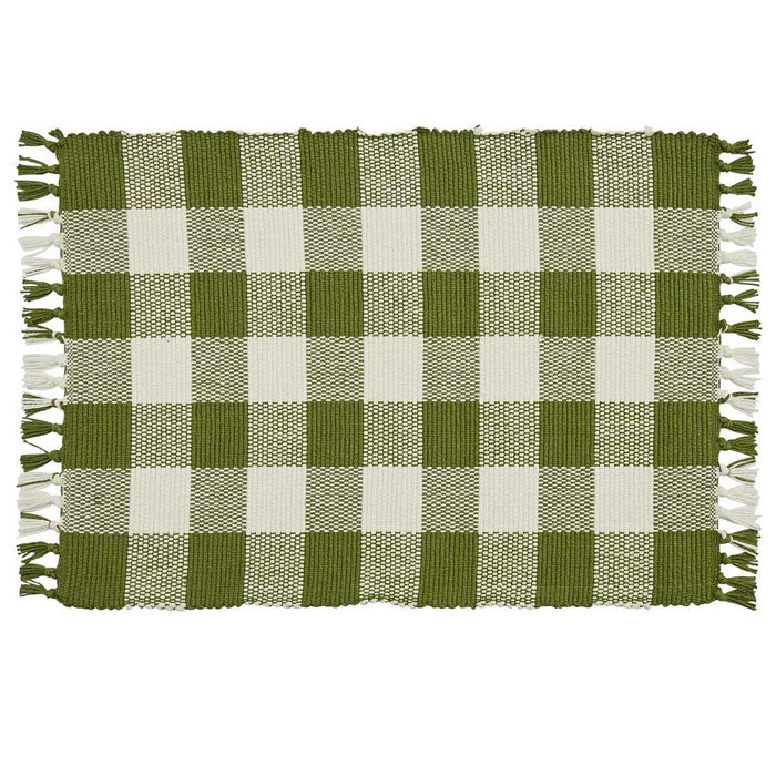 Sage Wicklow Check Placemat - 13x19