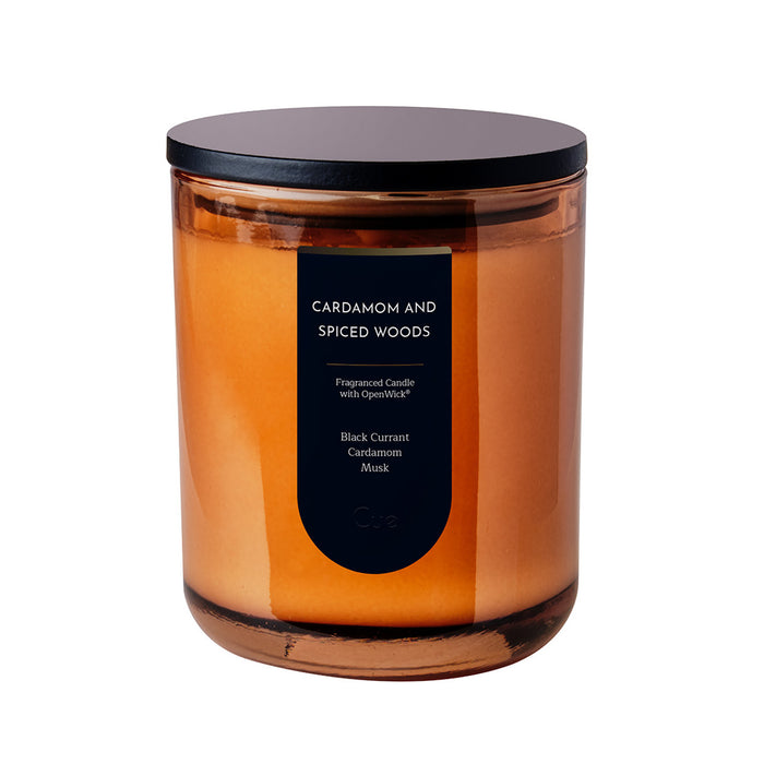 Cedarwood Amber Candle 12 oz • Cue Company