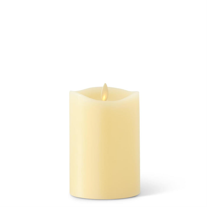 Luminara Ivory Pillar Candle - 3.5x5.5