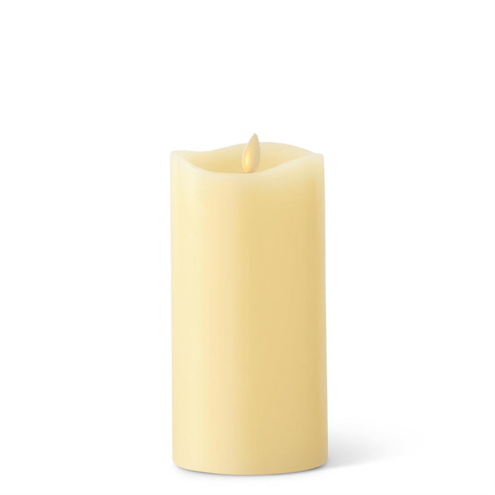 Luminara Ivory Pillar Candle - 3.5x7.5