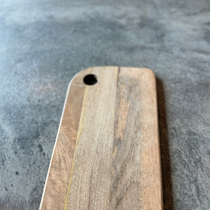 Small Mango Wood Charcuterie Board - 18"