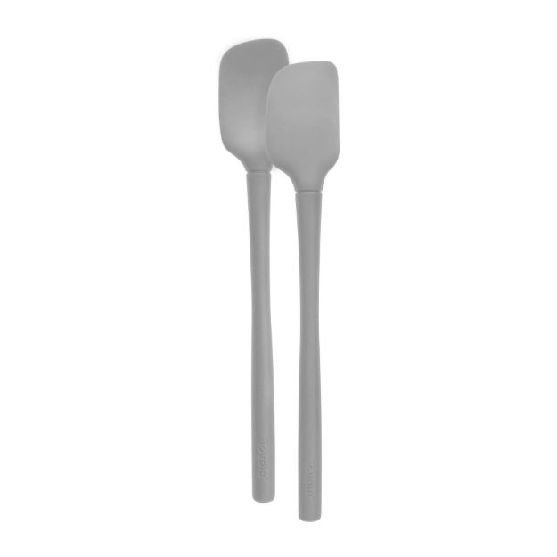 Set Flex-Core Mini Spatula Spoon | Oyster Gray • Tovolo