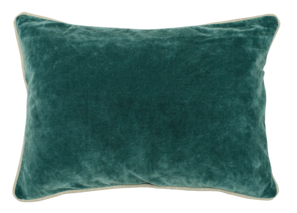 Velvet Mallard Pillow 14x10