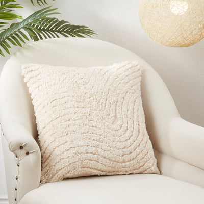 Natural Tufted Pillow - 20x20