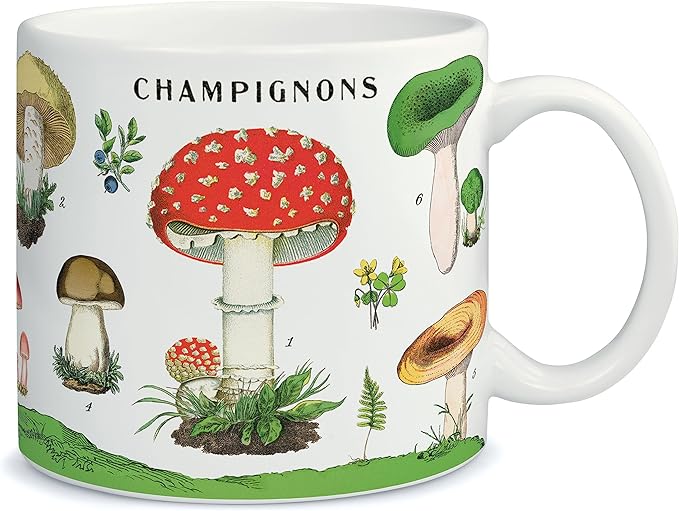 Mushrooms Ceramic Mug - 14oz