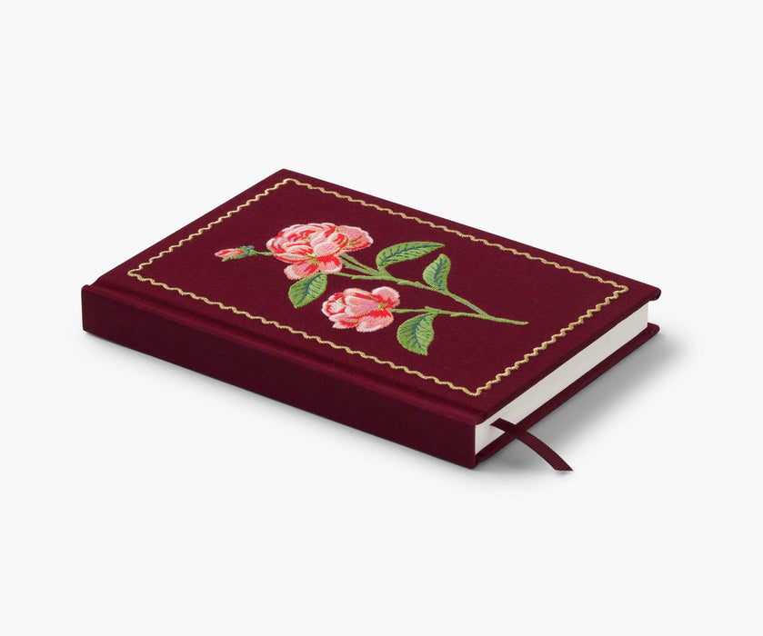 Roses Embroidered Journal • Rifle Paper Co.