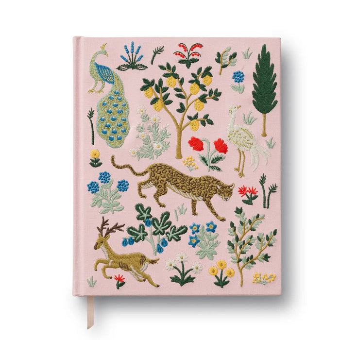 Menagerie Embroidered Sketchbook • Rifle Paper Co.