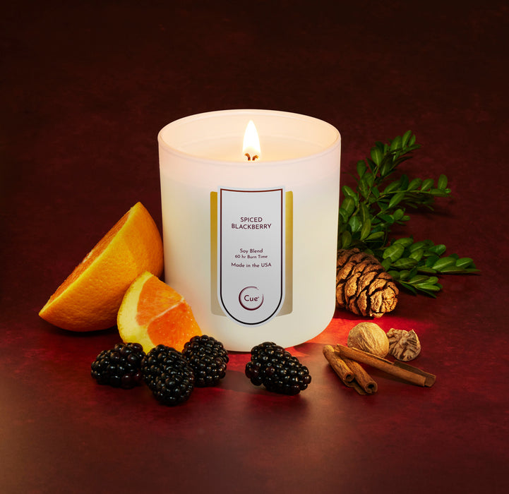 Spiced Blackberry Candle 12oz • Cue Company