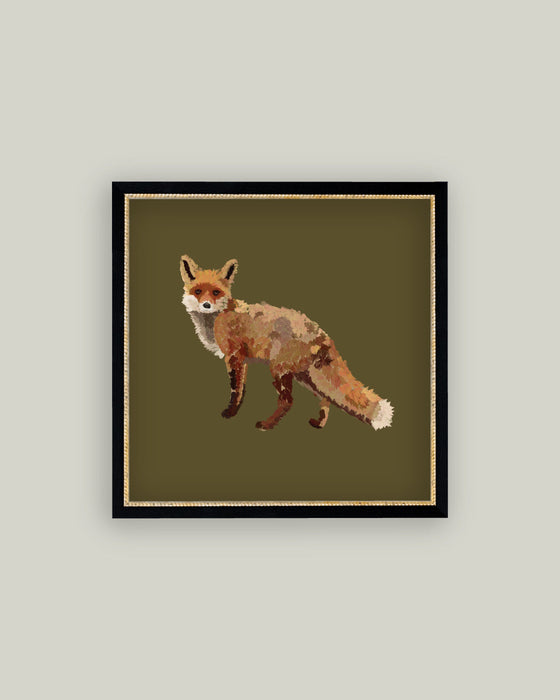 Fox Wall Art 15x15