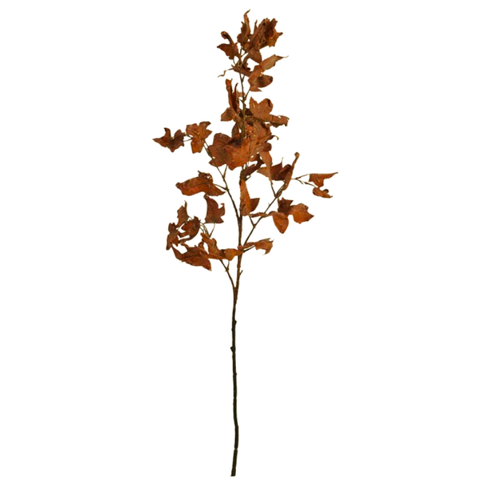 Orange Maple Leaf Branch - 36"