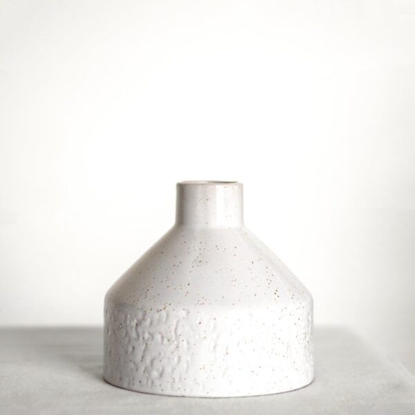 White Bud Vase - 5"