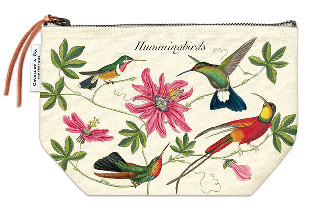 Hummingbird Vintage Pouch