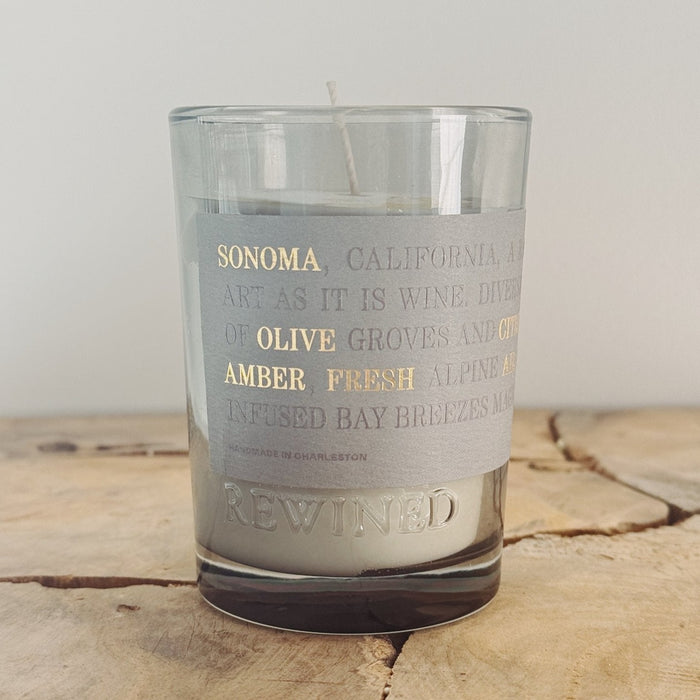 6 oz Sonoma Candle • Rewined Candles