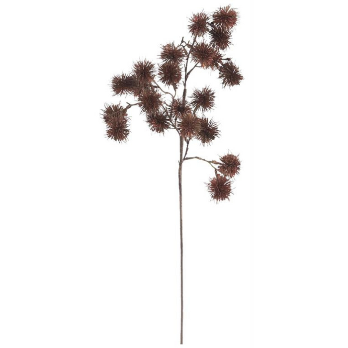 Spiny Pod Spray Burgundy - 26"