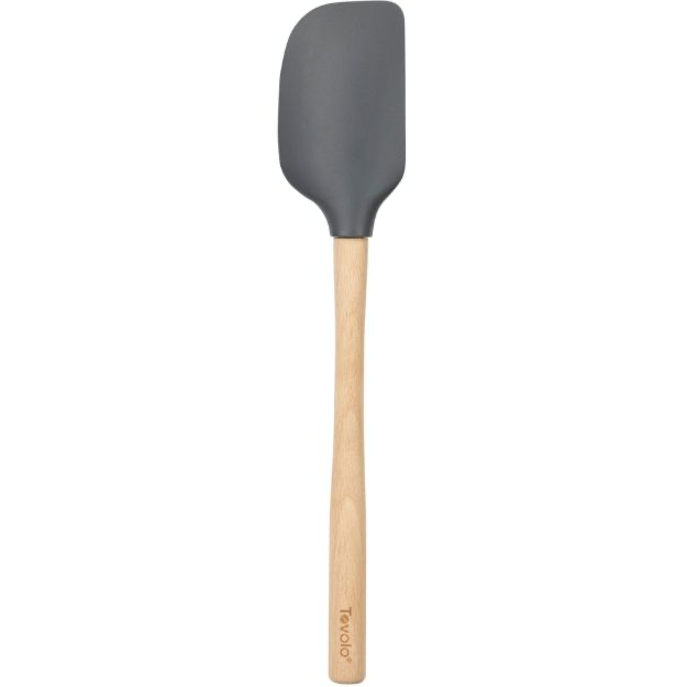 Flex-Core Spatula Wood Handle | Charcoal • Tovolo