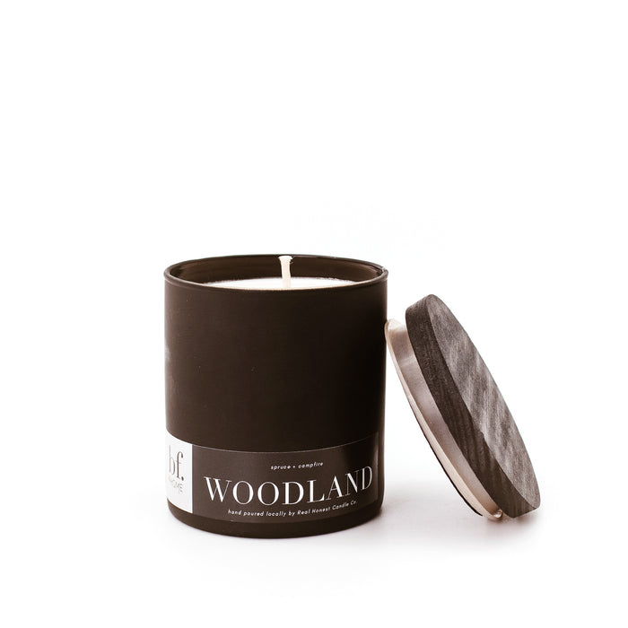 Woodland bfearless. at HOME Candle 12 oz