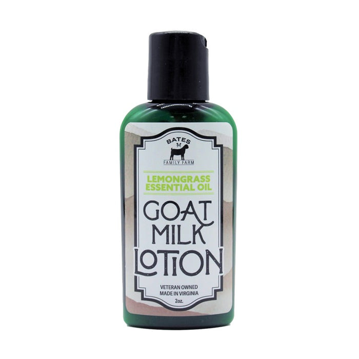 Lemongrass Goat Milk Lotion 2 oz • Bates Family Farm