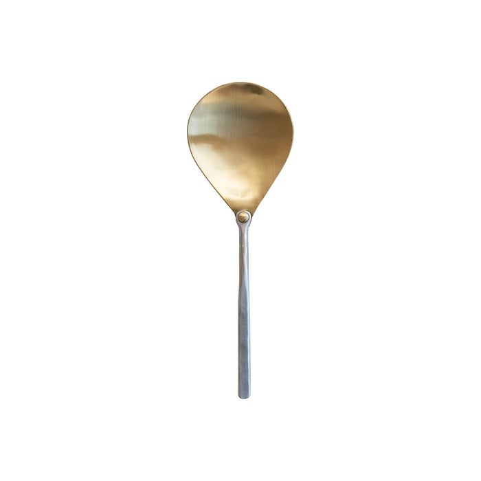 Brass Serving Spoon - 8"