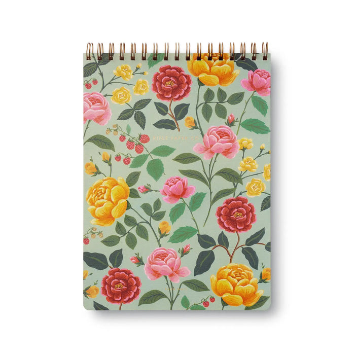 Roses Large Top Spiral Notebook • Rifle Paper Co.