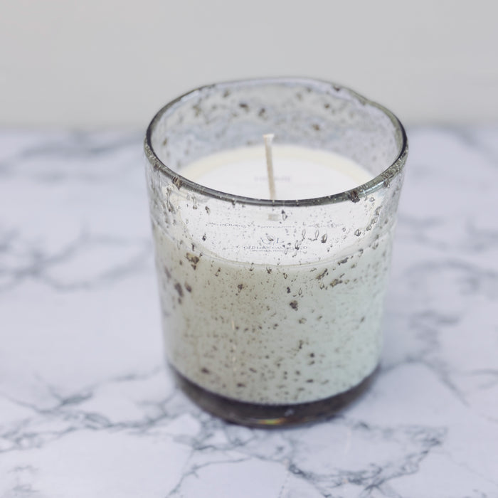 Oasis Candle 16 oz | Flecked Glass • Old Line Candle Company