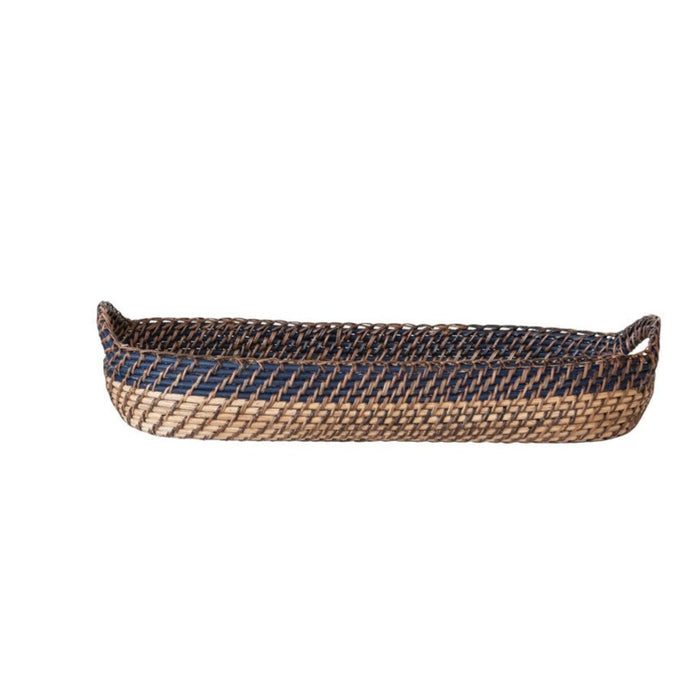 Oval Rattan French Bread Tray - 20"