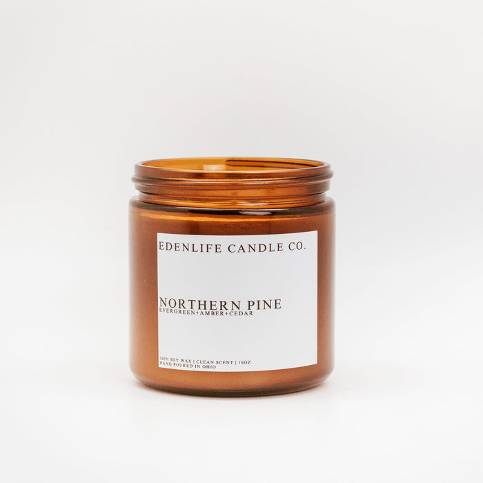 16 oz Northern Pine Candle • Edenlife Candle Co.