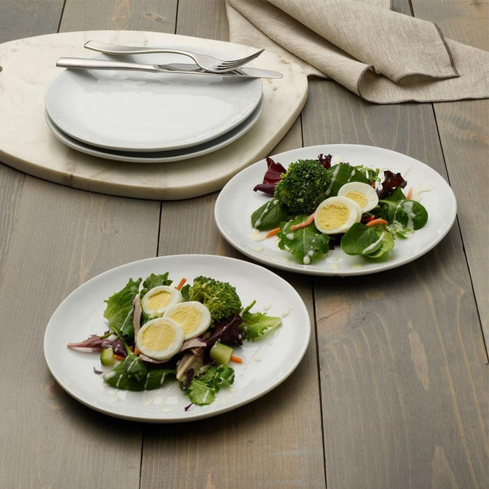 Everyday White Organic Salad Plate - 8.75"