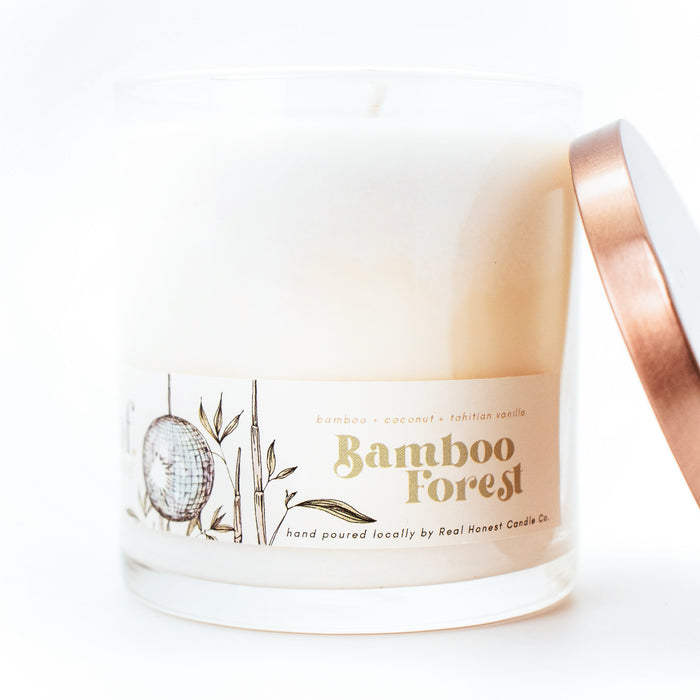 Bamboo Forest bfearless. at HOME Candle 12 oz