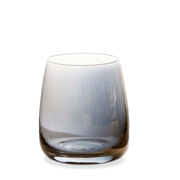 Smoke Optic Stemless Wine Glass- 14 oz.