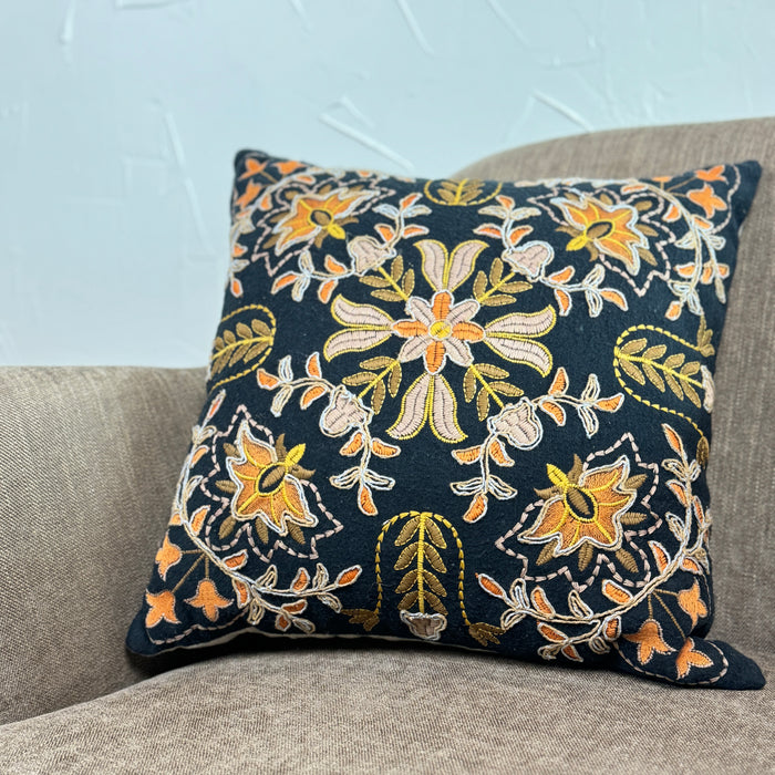 Floral Pillow - 18x18