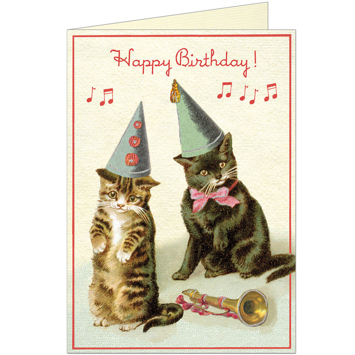 Cats Happy Birthday Card