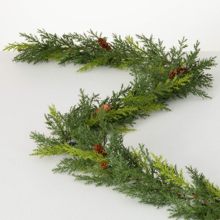 6' Arborvitae Garland