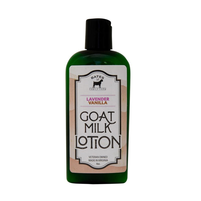 Lavender & Vanilla Goat Milk Lotion 4 oz • Bates Family Farm