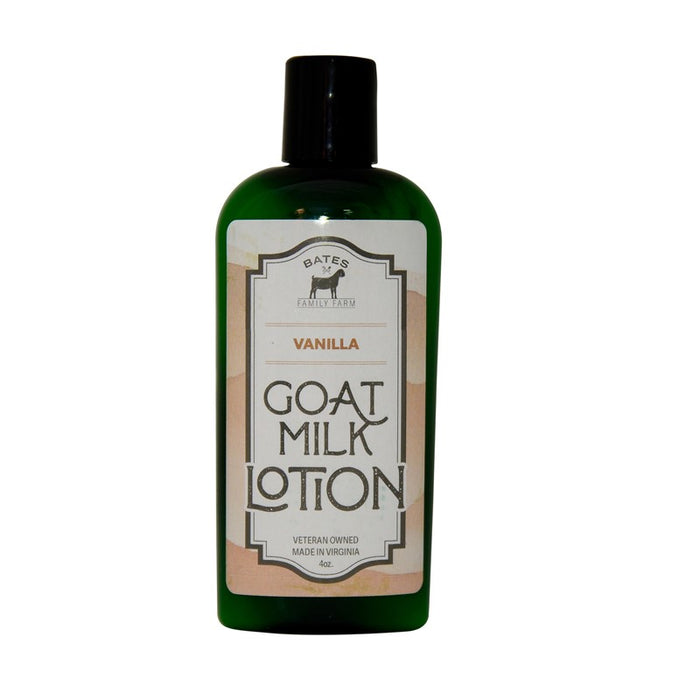 Vanilla Goat Milk Lotion 4 oz • Bates Family Farm